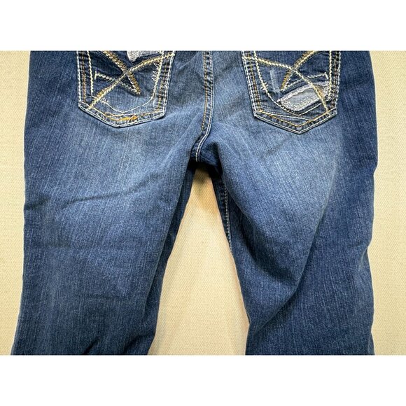 Amethyst Jeans Womens Distressed Skinny Jeans Size 11 Blue Denim Streetwear - Picture 13 of 15